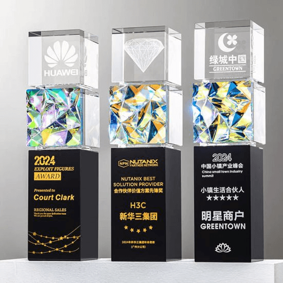 Exclusive Crystal Trophy