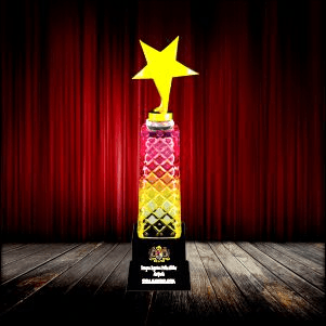 Exclusive Crystal Trophy