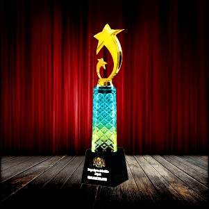 Exclusive Crystal Trophy
