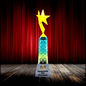 Exclusive Crystal Trophy