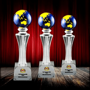 Exclusive Crystal Trophy