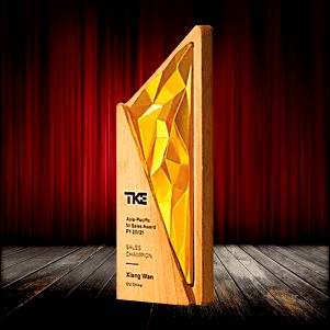 Exclusive Wooden Trophy