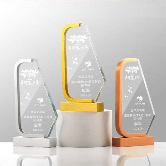 Exclusive Metal Crystal Award
