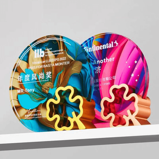 Exclusive Metal Crystal Award