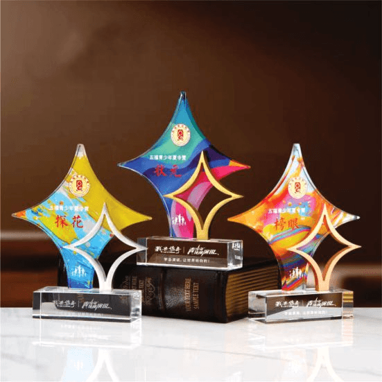 Exclusive Metal Crystal Award