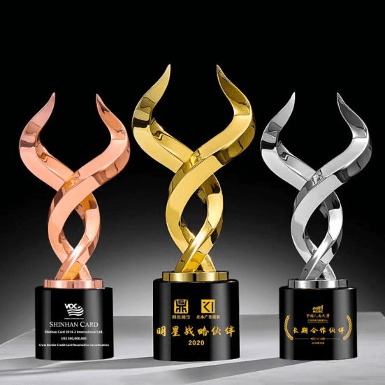 Exclusive Metal Crystal Award