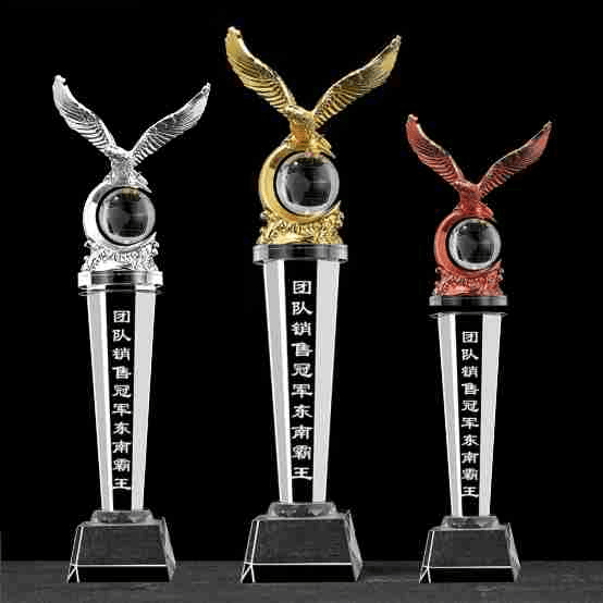 Exclusive Metal Crystal Award