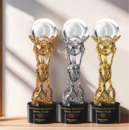 Exclusive Metal Crystal Award