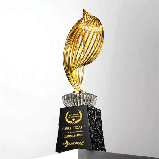 Exclusive Metal Crystal Award