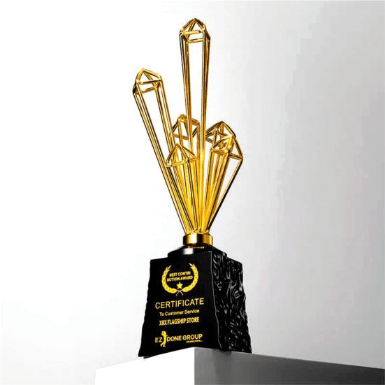Exclusive Metal Crystal Award