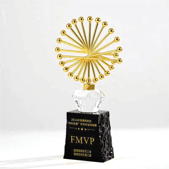 Exclusive Metal Crystal Award