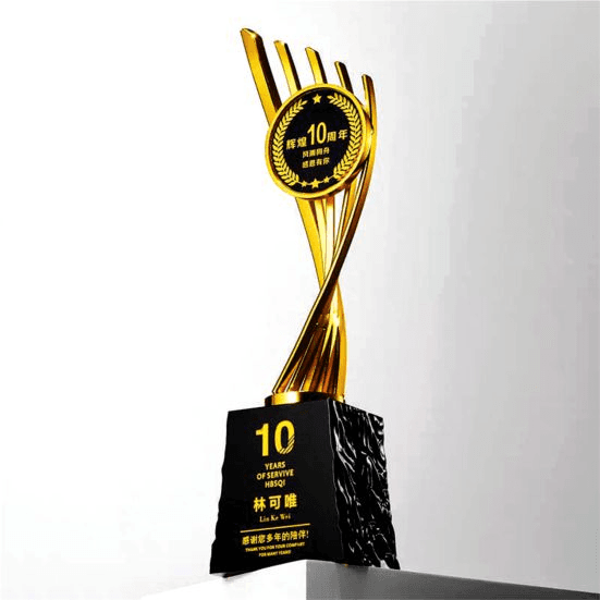 Exclusive Metal Crystal Award