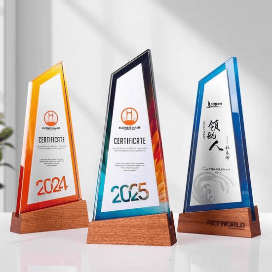 Exclusive Wooden Metal Award