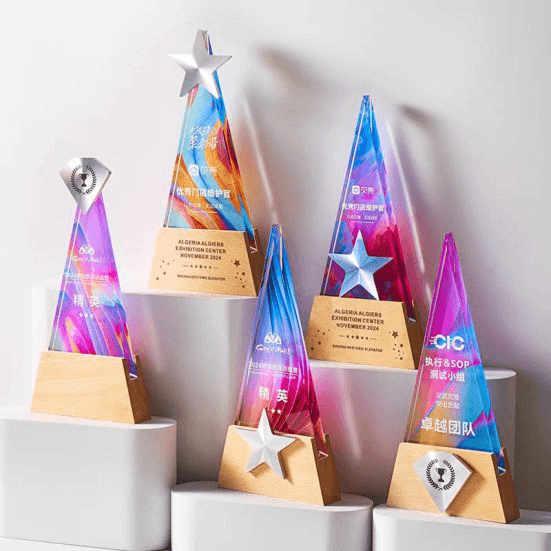 Exclusive Wooden Metal Award