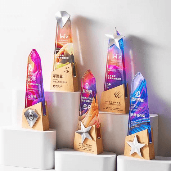 Exclusive Wooden Metal Award