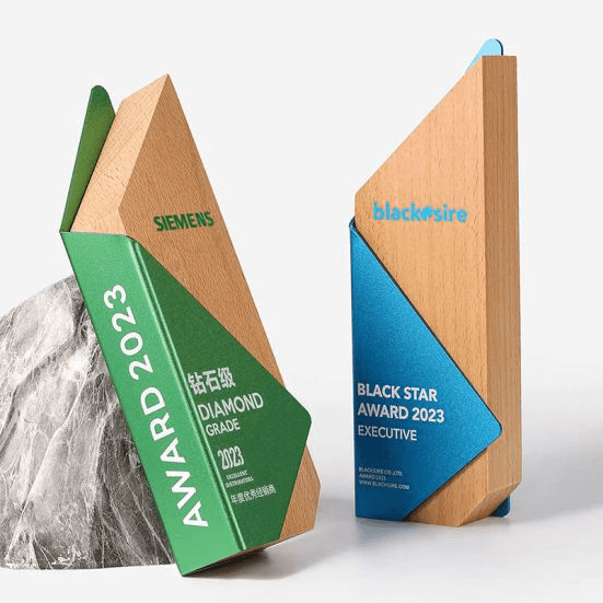 Exclusive Wooden Metal Award