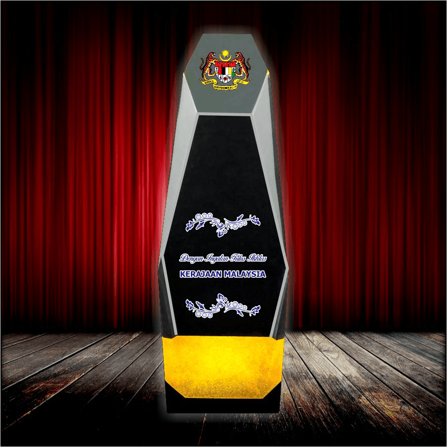 Special Golden Embedded Crystal