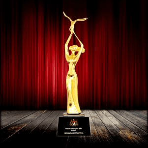 Exclusive Metal Crystal Trophy