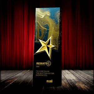Exclusive Metal Crystal Award
