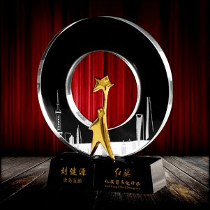 Exclusive Metal Crystal Award
