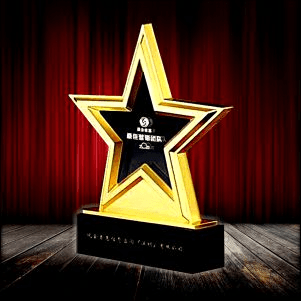 Exclusive Metal Crystal Award