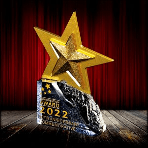 Exclusive Metal Crystal Award