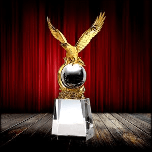 Exclusive Metal Crystal Award