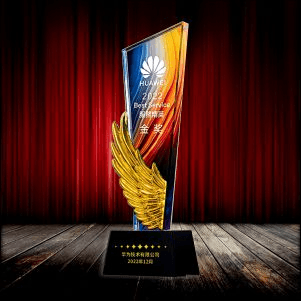 Exclusive Metal Crystal Award
