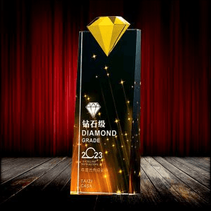 Exclusive Metal Crystal Award