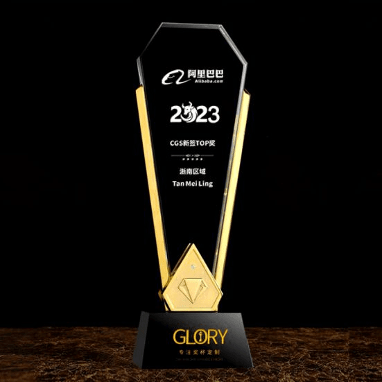Exclusive Metal Crystal Award