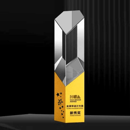 Exclusive Metal Crystal Award