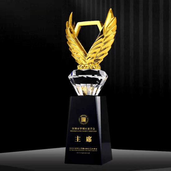 Exclusive Metal Crystal Award