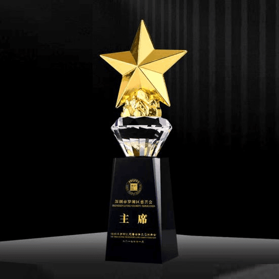 Exclusive Metal Crystal Award
