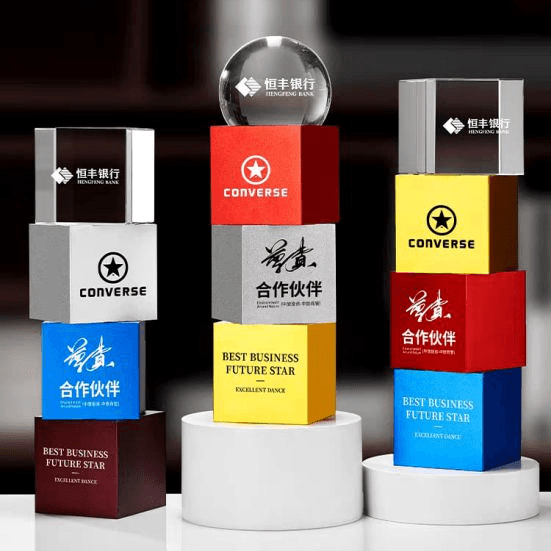 Exclusive Metal Crystal Award