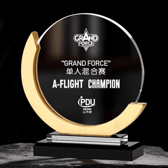 Exclusive Metal Crystal Award