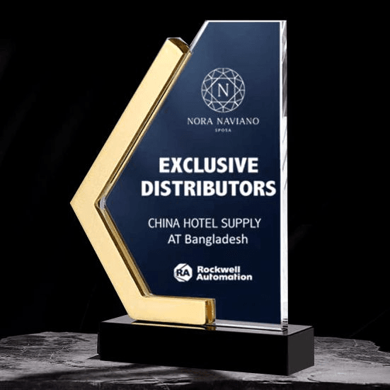 Exclusive Metal Crystal Award
