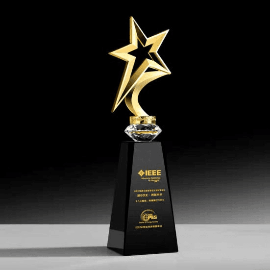 Exclusive Metal Crystal Award