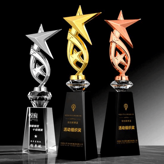 Exclusive Metal Crystal Award