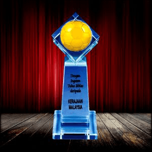 Fusion Crystal Metal Award
