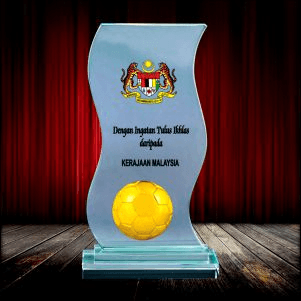 Fusion Crystal Metal Award
