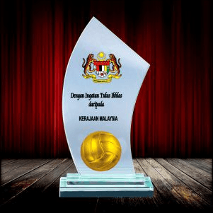 Fusion Crystal Metal Award