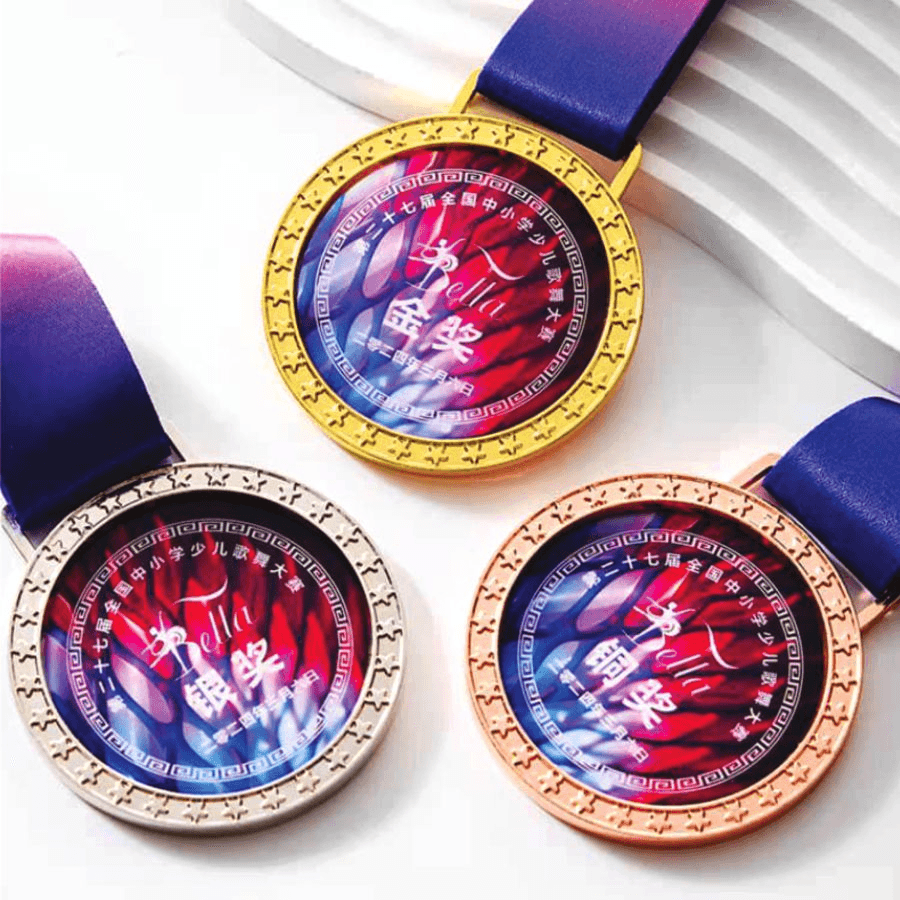 Exclusive Crystal Medal