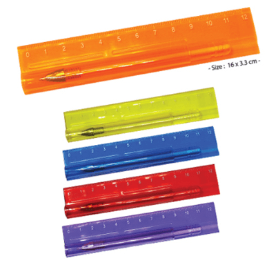 Ruler with Pen