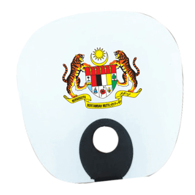 Round Holder PP Hand Fan