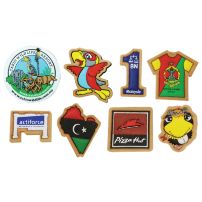 OEM 2D Rugged Fridge Magnets / Coasters