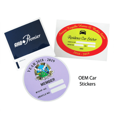 OEM Car Stickers