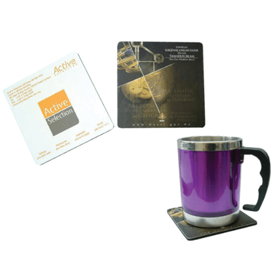 OEM Paper Laminated or PVC Coasters
