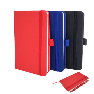 PU Notepad with Pen Holder Strap