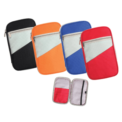 Double Zipper Travel Pouch - 600D