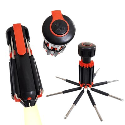 LED Torchlight with 8 in 1 Tools